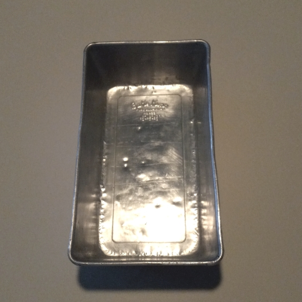 Vintage Bake King pure aluminum loaf pan
